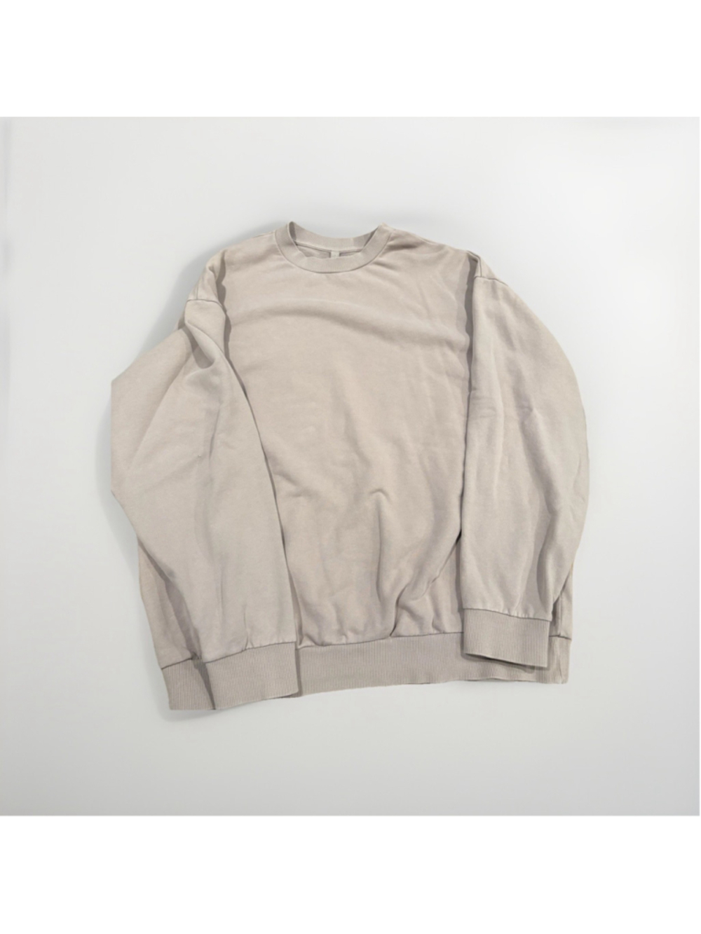 Skims Boyfriend Crewneck Pullover Sweatshirt Womens Size XL peach rose I1